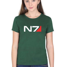 Load image into Gallery viewer, N7 T-Shirt for Women-Dark Green-Ektarfa.online
