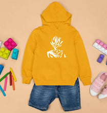 Load image into Gallery viewer, Anime Goku Kids Hoodie for Boy/Girl-Mustard Yellow-Ektarfa.online
