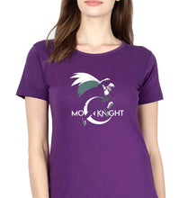 Load image into Gallery viewer, Moon Knight T-Shirt for Women-Purple-Ektarfa.online
