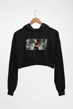 Load image into Gallery viewer, Fast X Vin Diesel Crop HOODIE FOR WOMEN-Black-Ektarfa.online
