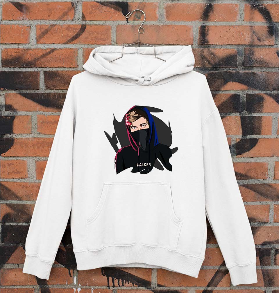 Alan Walker Unisex Hoodie for Men/Women-White-Ektarfa.online