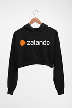 Load image into Gallery viewer, Zalando Crop HOODIE FOR WOMEN-Black-Ektarfa.online
