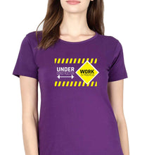 Load image into Gallery viewer, Gym Workout T-Shirt for Women-Purple-Ektarfa.online
