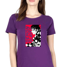 Load image into Gallery viewer, Demon Slayer T-Shirt for Women-Purple-Ektarfa.online
