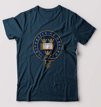 Load image into Gallery viewer, University of Oxford T-Shirt for Men-Petrol Blue-Ektarfa.online
