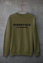 Load image into Gallery viewer, Essentials Unisex Sweatshirt for Men/Women-S(40 Inches)-Olive Green-Ektarfa.online
