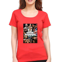 Load image into Gallery viewer, Conor McGregor UFC T-Shirt for Women-Red-Ektarfa.online
