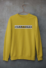 Load image into Gallery viewer, Brazzers Unisex Sweatshirt for Men/Women-Mustard yellow-Ektarfa.online
