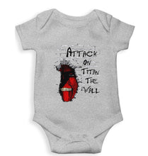 Load image into Gallery viewer, Attack on Titan Kids Romper For Baby Boy/Girl-Grey-Ektarfa.online
