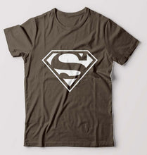 Load image into Gallery viewer, Superman Superhero T-Shirt for Men-Olive Green-Ektarfa.online
