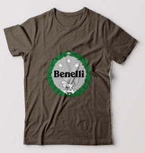 Load image into Gallery viewer, Benelli T-Shirt for Men-Olive Green-Ektarfa.online
