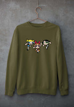 Load image into Gallery viewer, Powerpuff Girls Unisex Sweatshirt for Men/Women-Olive Green-Ektarfa.online
