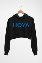 Load image into Gallery viewer, Hoya Crop HOODIE FOR WOMEN-Black-Ektarfa.online

