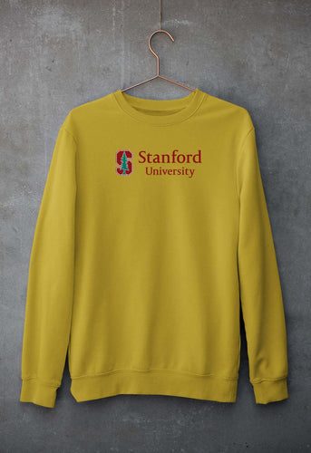 Stanford Unisex Sweatshirt for Men/Women-Mustard Yellow-Ektarfa.online