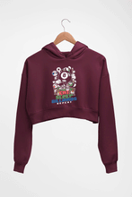 Load image into Gallery viewer, Billard Pool Crop HOODIE FOR WOMEN-Maroon-Ektarfa.online
