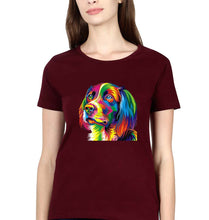 Load image into Gallery viewer, Eagle T-Shirt for Women-Maroon-Ektarfa.online
