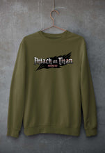 Load image into Gallery viewer, Attack on Titan Unisex Sweatshirt for Men/Women-Olive Green-Ektarfa.online
