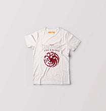 Load image into Gallery viewer, House Targaryen (GOT) Kids T-Shirt for Boy/Girl-White-Ektarfa.online
