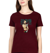 Load image into Gallery viewer, Nate Diaz UFC T-Shirt for Women-Maroon-Ektarfa.online
