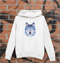 Load image into Gallery viewer, Wolf Unisex Hoodie for Men/Women-White-Ektarfa.online
