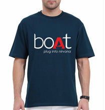 Load image into Gallery viewer, Boat Oversized T-Shirt for Men-Petrol Blue-Ektarfa.online
