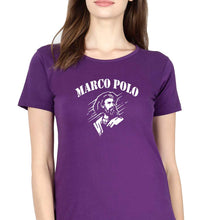 Load image into Gallery viewer, Marco Polo T-Shirt for Women-Purple-Ektarfa.online
