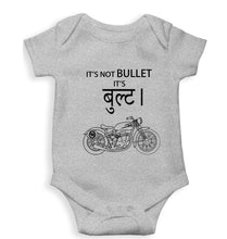 Load image into Gallery viewer, Royal Enfield Bullet Kids Romper For Baby Boy/Girl-Grey-Ektarfa.online
