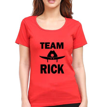 Load image into Gallery viewer, Team Rick T-Shirt for Women-Red-Ektarfa.online
