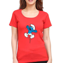 Load image into Gallery viewer, The Smurfs T-Shirt for Women-Red-Ektarfa.online
