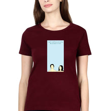 Load image into Gallery viewer, Prateek Kuhad T-Shirt for Women-Maroon-Ektarfa.online
