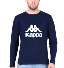 Load image into Gallery viewer, Kappa Full Sleeves T-Shirt for Men-Navy Blue-Ektarfa.online
