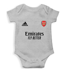 Load image into Gallery viewer, Arsenal 2021-22 Kids Romper For Baby Boy/Girl-0-5 Months(18 Inches)-Grey-Ektarfa.online
