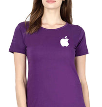 Load image into Gallery viewer, Apple T-Shirt for Women-Purple-Ektarfa.online
