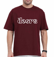 Load image into Gallery viewer, The Doors Oversized T-Shirt for Men-Maroon-Ektarfa.online
