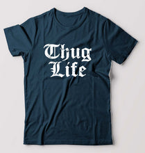 Load image into Gallery viewer, Thug Life 2Pac T-Shirt for Men-Petrol Blue-Ektarfa.online
