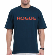 Load image into Gallery viewer, Rogue Oversized T-Shirt for Men-Petrol Blue-Ektarfa.online
