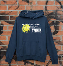 Load image into Gallery viewer, Tennis Unisex Hoodie for Men/Women-Navy Blue-Ektarfa.online
