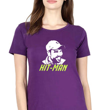 Load image into Gallery viewer, Rohit Sharma T-Shirt for Women-Purple-Ektarfa.online
