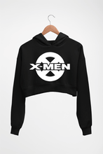 Load image into Gallery viewer, X-Men Crop HOODIE FOR WOMEN-Black-Ektarfa.online
