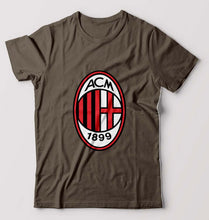 Load image into Gallery viewer, A.C. Milan T-Shirt for Men-Olive Green-Ektarfa.online

