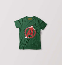 Load image into Gallery viewer, Avenger Logo Kids T-Shirt for Boy/Girl-Dark Green-Ektarfa.online
