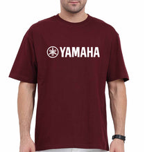 Load image into Gallery viewer, Yamaha Oversized T-Shirt for Men-Maroon-Ektarfa.online
