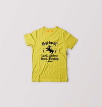 Load image into Gallery viewer, Hufflepuff Harry Potter Kids T-Shirt for Boy/Girl-Yellow-Ektarfa.online

