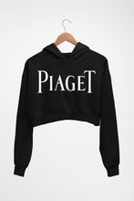 Load image into Gallery viewer, Piaget SA Crop HOODIE FOR WOMEN-Black-Ektarfa.online
