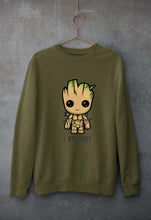 Load image into Gallery viewer, Groot Unisex Sweatshirt for Men/Women-Olive Green-Ektarfa.online
