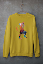 Load image into Gallery viewer, Hanuman Ji (God) Unisex Sweatshirt for Men/Women-Mustard Yellow-Ektarfa.online
