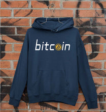 Load image into Gallery viewer, Cryptocurrency Bitcoin Unisex Hoodie for Men/Women-Navy Blue-Ektarfa.online
