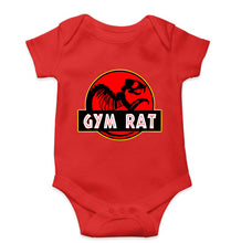 Load image into Gallery viewer, Gym Rat Kids Romper For Baby Boy/Girl-Red-Ektarfa.online
