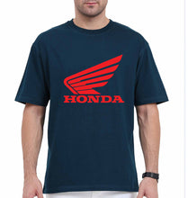 Load image into Gallery viewer, Honda Oversized T-Shirt for Men-Petrol Blue-Ektarfa.online
