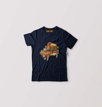 Load image into Gallery viewer, Piano T-Shirt for Boy/Girl-Navy Blue-Ektarfa.online
